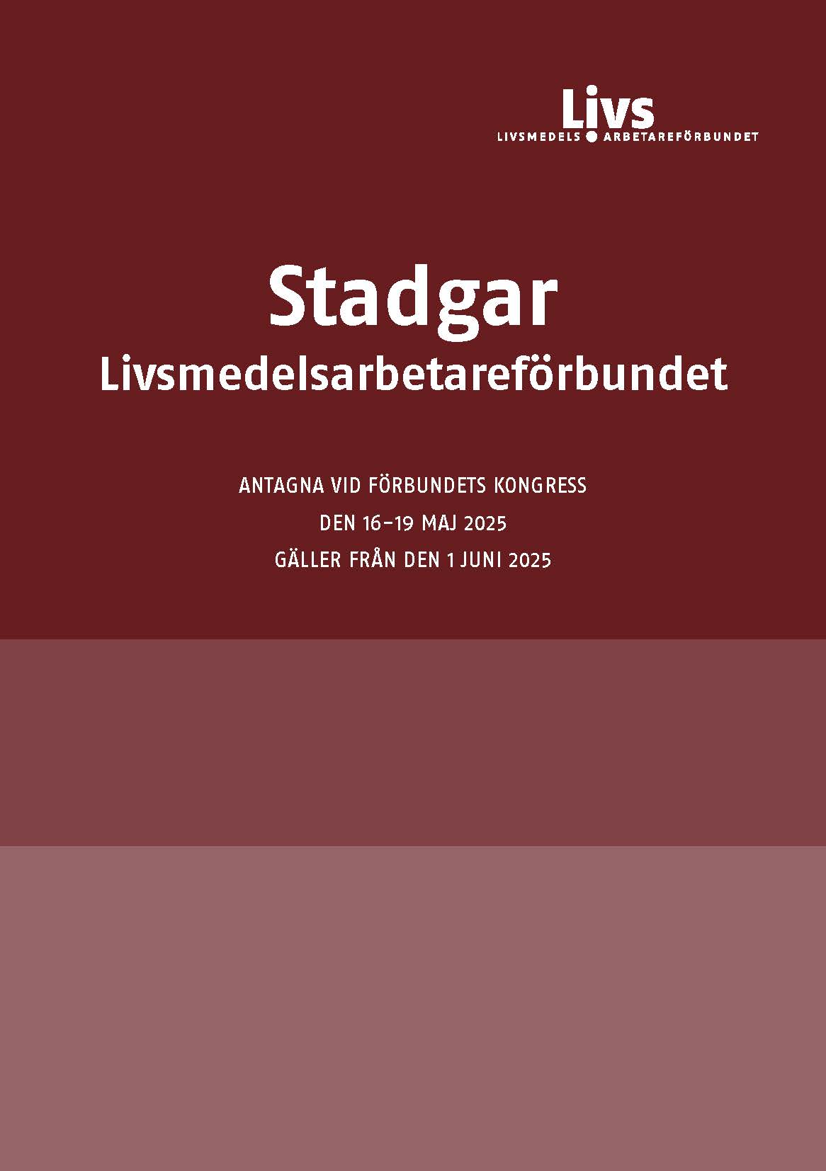 Bild Livs stadgar 2017 Bild Livs stadgar